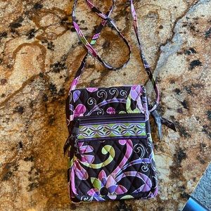 Vera Bradley Crossbody (Purple Punch)